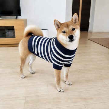 ボーダーニットを着た柴犬 — PetFitでの生成結果