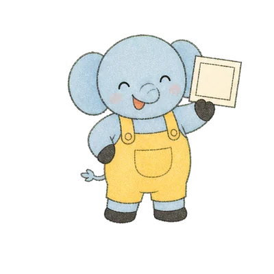 こぞうのしゃしんのスタンプ